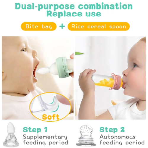  Baby Feeding Bottle with Silicone Pacifier